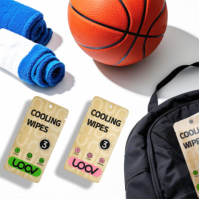 Cooling Wipes Sports Fashion Pieces